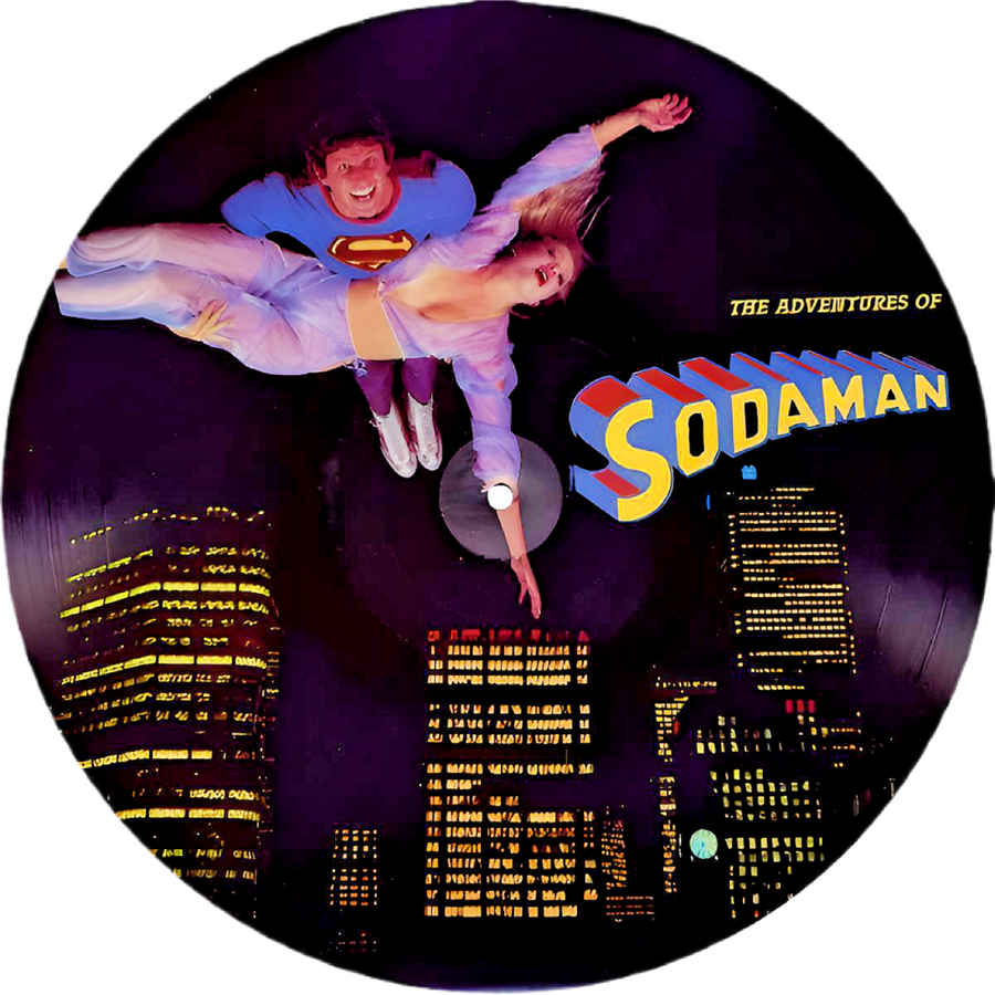 Adventures of Sodaman - picture vinyl front